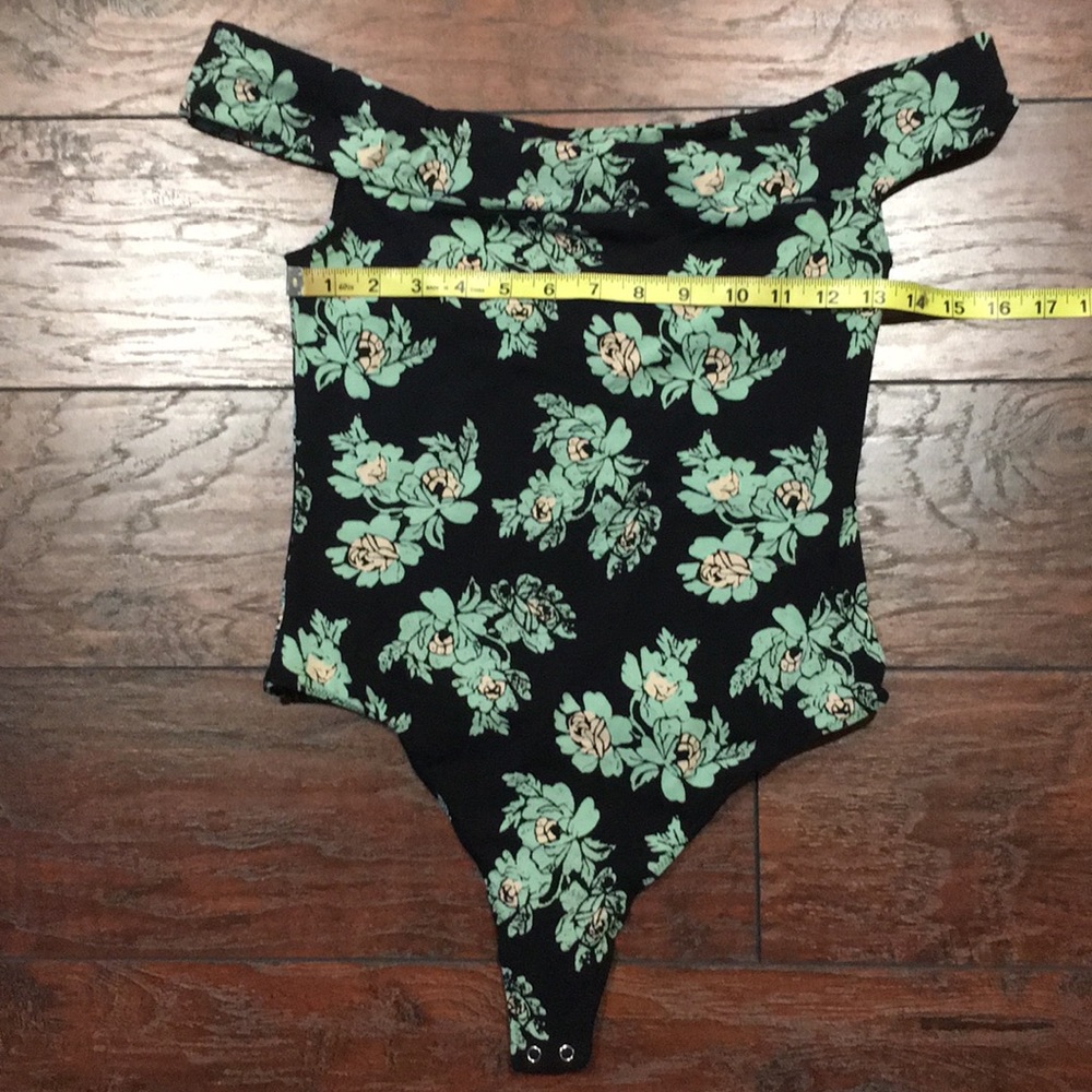 NWD Free people So Much Off Shoulder Bodysuit top - Picture 7 of 8